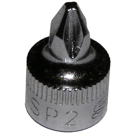 Vim Tools Stubby Philips Driver, P2 Tip, 1/4 in. Square Drive SP2